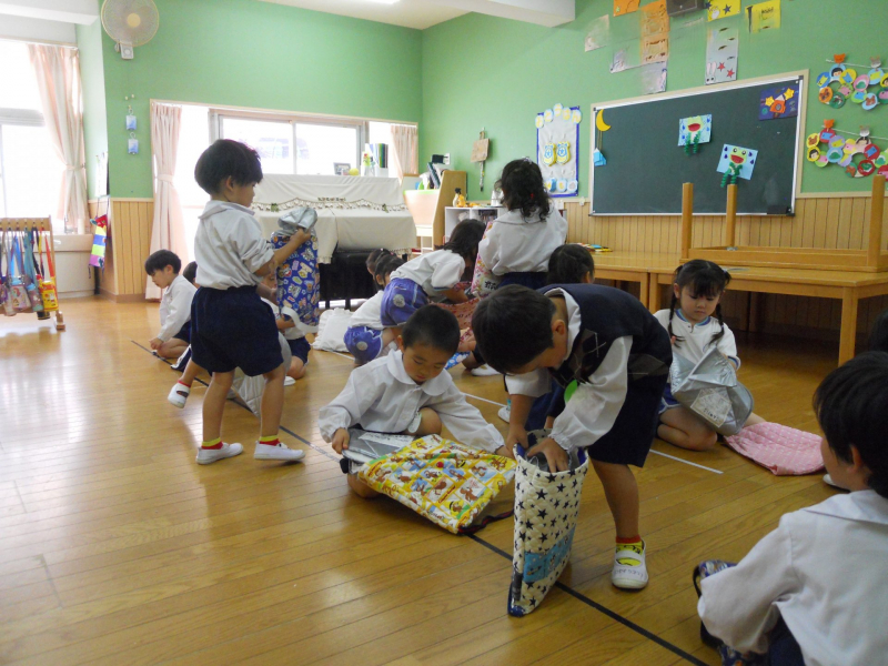 初期消火で火が消えなかったので避難開始！