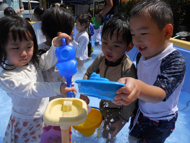 お水の実験。