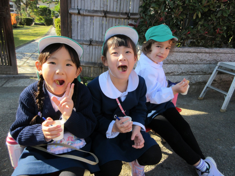 出来立てをきなこ餅に・・・最高～♡